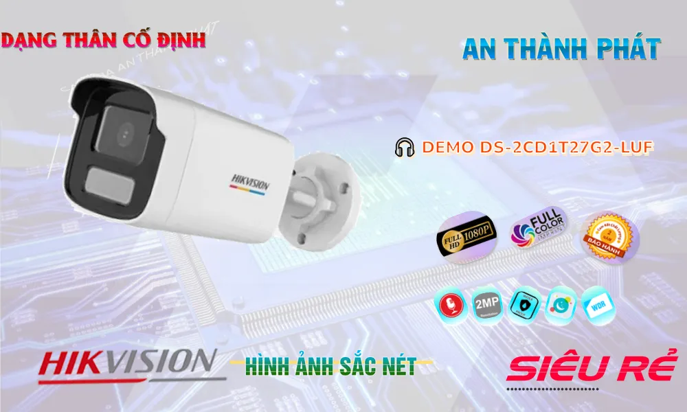 DS-2CD1T27G2-LUF Hình Ảnh Đẹp Hikvision DS-2CD1T27G2-LUF Hình Ảnh Đẹp Hikvision