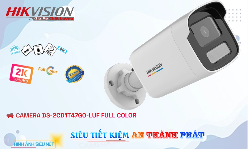 DS-2CD1T47G0-LUF IP Camera Giá Rẻ Hikvision