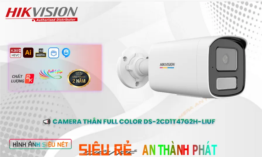 DS-2CD1T47G2H-LIUF camera Hikvision
