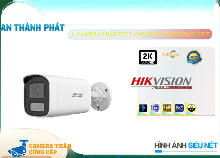 DS-2CD1T47G2H-LIUF camera Hikvision DS-2CD1T47G2H-LIUF camera Hikvision