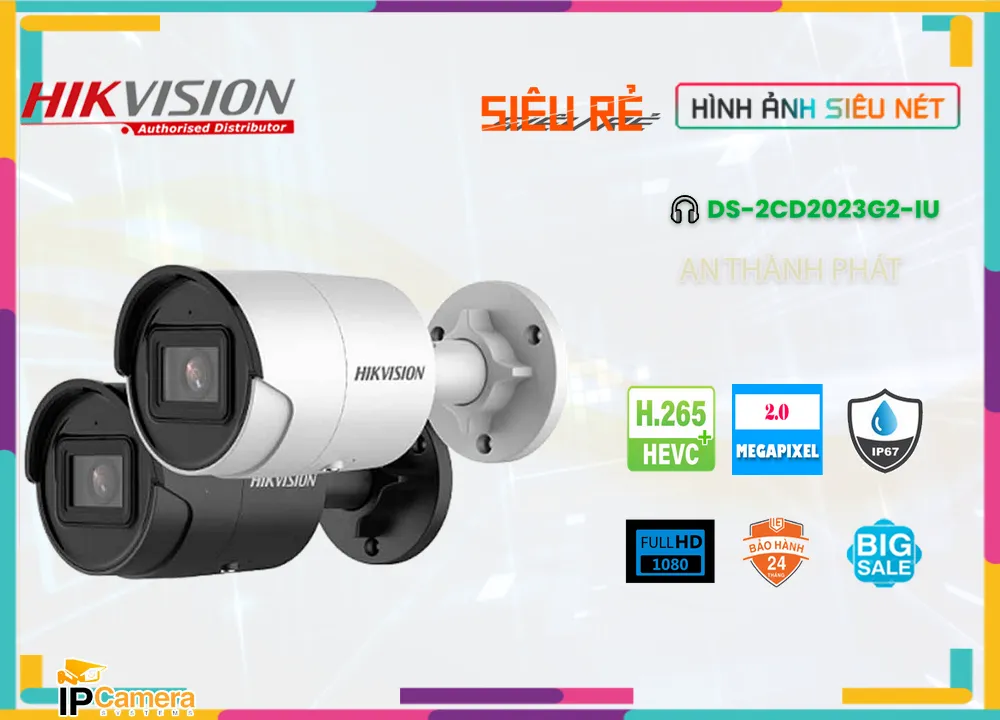 Camera Hikvision DS-2CD2023G2-IU Camera Hikvision DS-2CD2023G2-IU