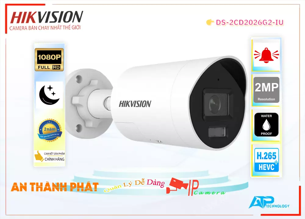 Camera Hikvision DS-2CD2026G2-IU Camera Hikvision DS-2CD2026G2-IU
