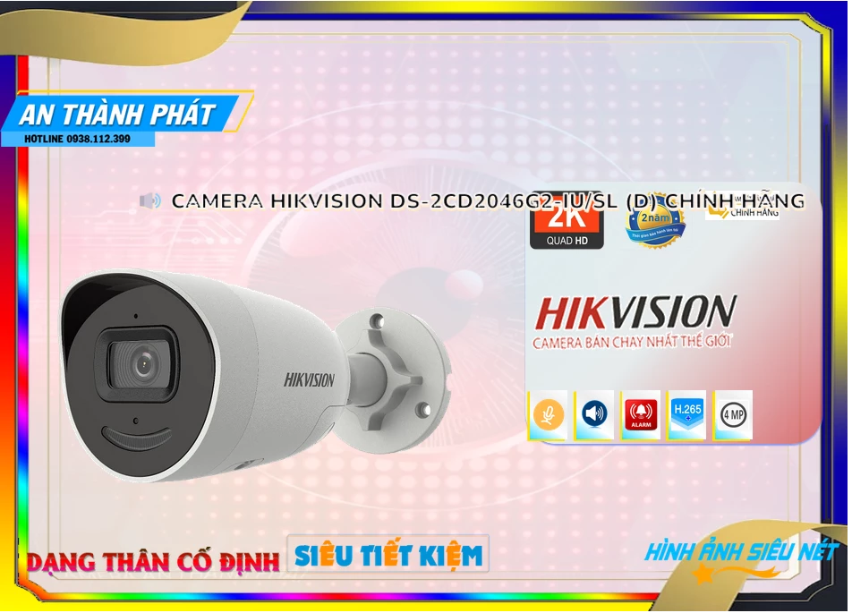 Camera IP 4MP DS-2CD2046G2-IU/SL(D),thông số DS-2CD2046G2-IU/SL(D),DS-2CD2046G2-IU/SL(D) IP  Giá rẻ,DS 2CD2046G2 IU/SL(D),chức năng  Camera Giá re DS-2CD2046G2-IU/SL(D),Giá DS-2CD2046G2-IU/SL(D),DS-2CD2046G2-IU/SL(D) mới,Bán Sỉ DS-2CD2046G2-IU/SL(D),Giá Bán DS-2CD2046G2-IU/SL(D),DS-2CD2046G2-IU/SL(D) chiết khấu cao,DS-2CD2046G2-IU/SL(D) Bán Giá Rẻ,DS-2CD2046G2-IU/SL(D) Công Nghệ Mới,DS-2CD2046G2-IU/SL(D) Chiết khấu cao