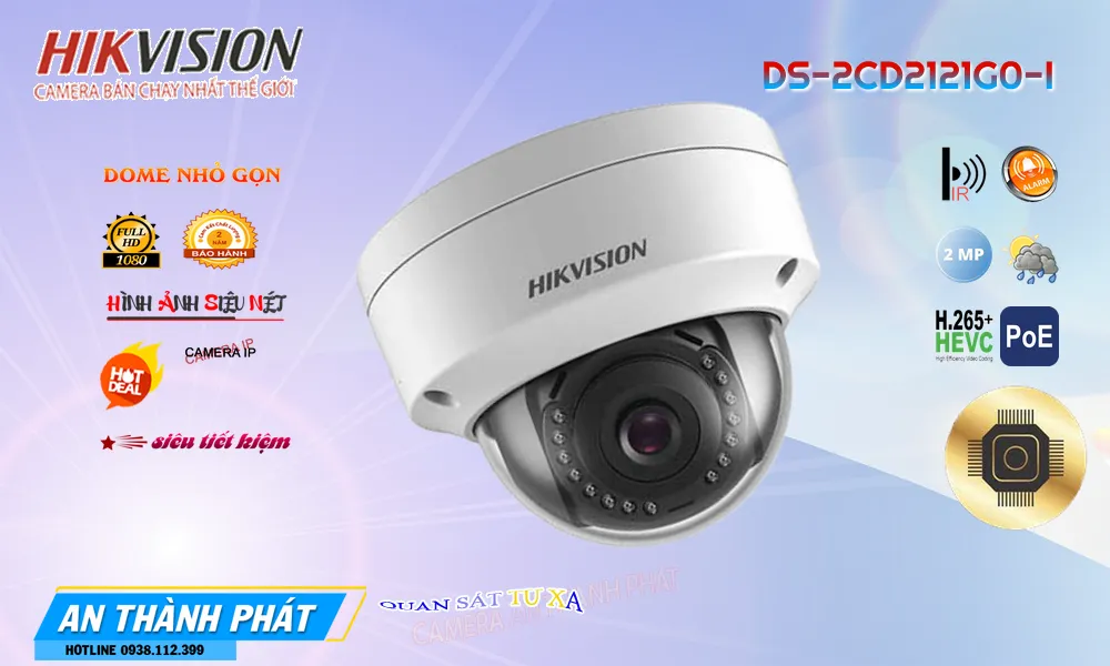 DS-2CD2121G0-I Camera Giám Sát