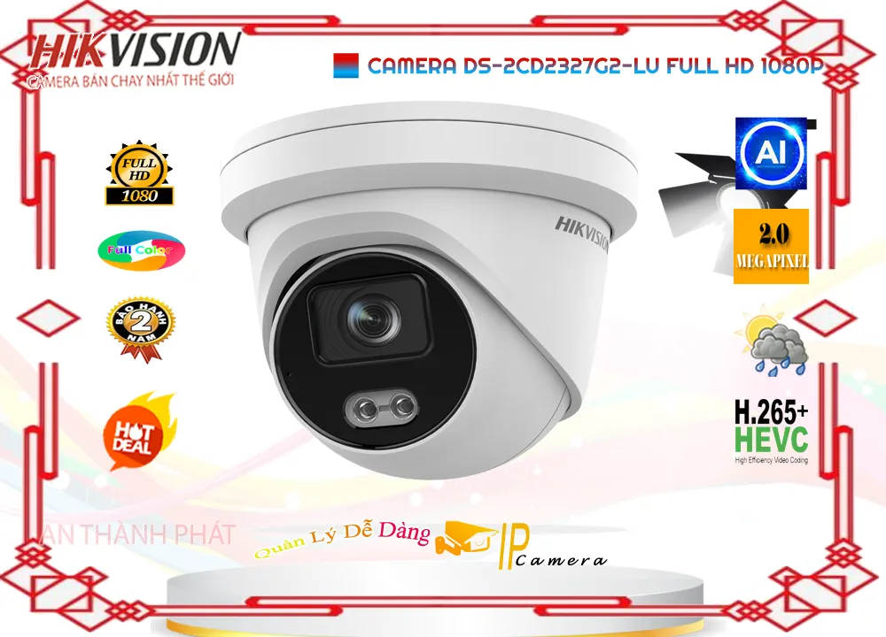 DS-2CD2327G2-LU Camera An Ninh Mẫu Đẹp,DS-2CD2327G2-LU rẻ nhất, Camera DS-2CD2327G2-LU Công Nghệ Mới,DS-2CD2327G2-LU HD IP  giá mới nhất,DS-2CD2327G2-LU giá kỹ thuật,Phân Phối Sỉ DS-2CD2327G2-LU FULL HD 1080P 2.0 megapixel ,Công ty bán DS-2CD2327G2-LU,DS-2CD2327G2-LU rẻ nhất,DS-2CD2327G2-LU Công Nghệ Mới