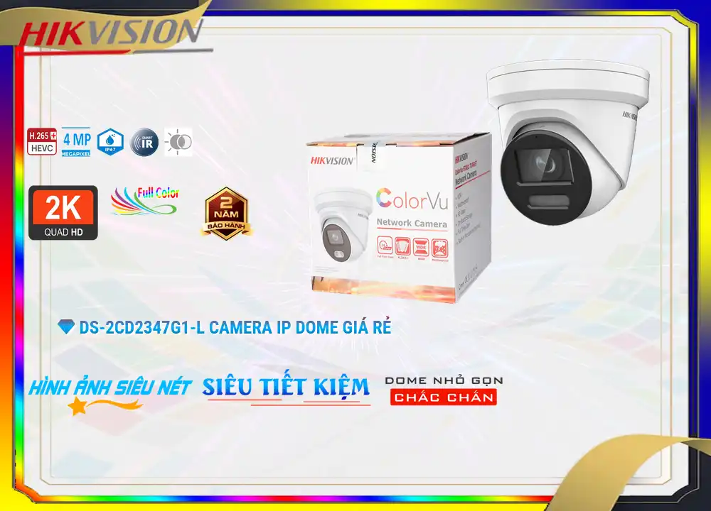 DS-2CD2347G1-L Camera Thiết kế Đẹp Hikvision DS-2CD2347G1-L Camera Thiết kế Đẹp Hikvision
