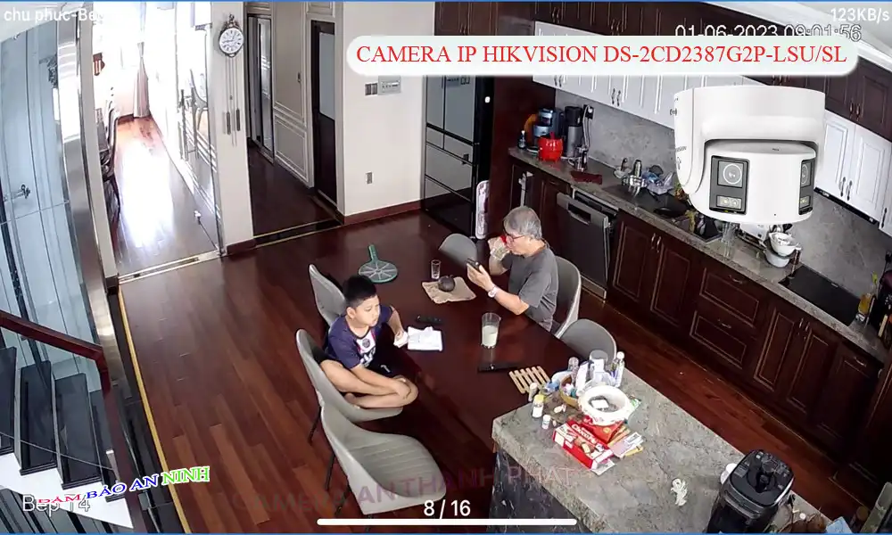 ➠  DS-2CD2387G2P-LSU/SL sắc nét Hikvision