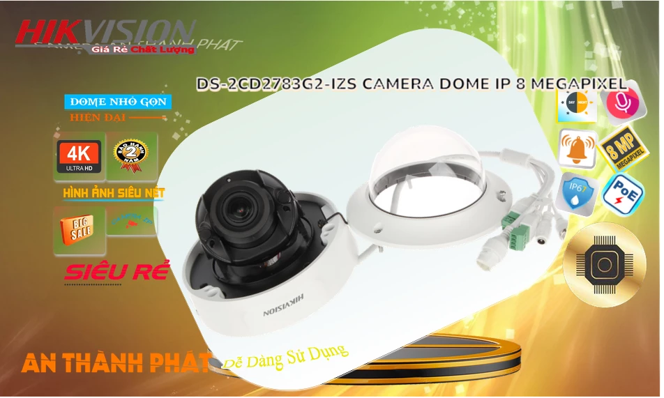 Camera DS-2CD2783G2-IZS Chi phí phù hợp ❂ Camera DS-2CD2783G2-IZS Chi phí phù hợp ❂