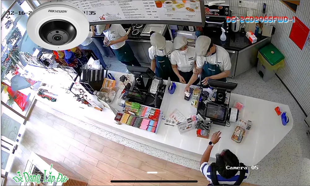 DS-2CD2955FWD-I Camera Hikvision