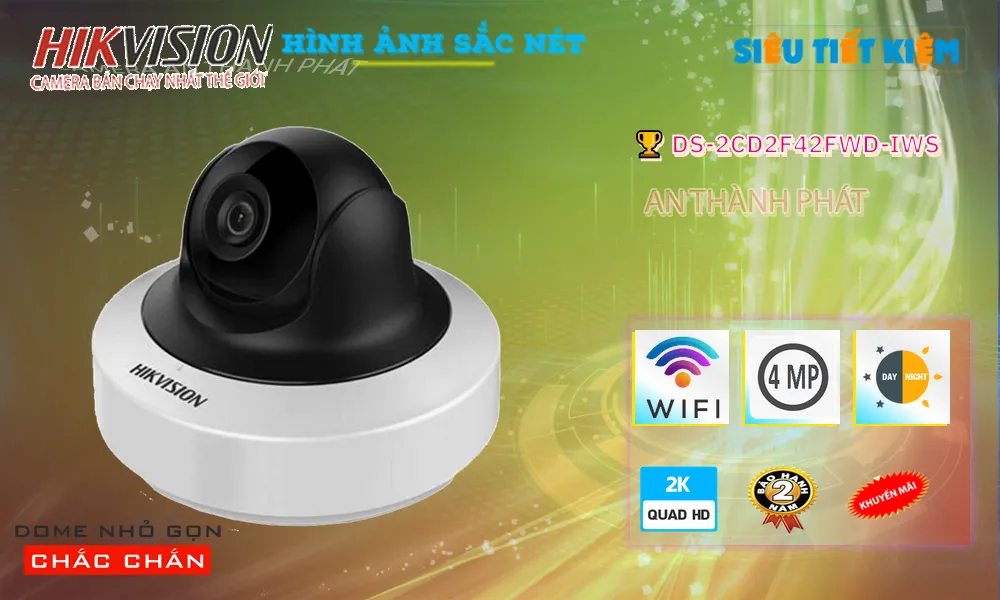 DS-2CD2F42FWD-IWS Hikvision Chất Lượng