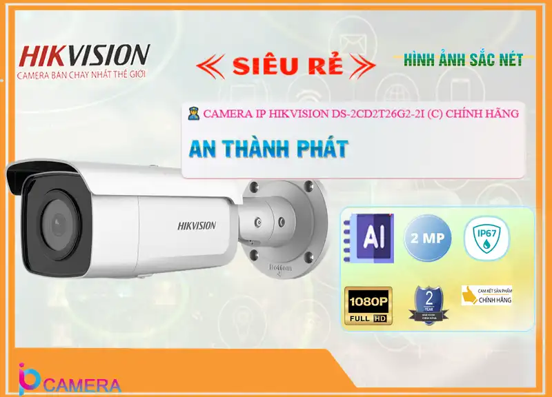 DS 2CD2T26G2 2I (C),Camera Hikvision DS-2CD2T26G2-2I (C),DS-2CD2T26G2-2I (C) Giá Hấp Dẫn,DS-2CD2T26G2-2I (C) Ip POE sắc nét  Chất lượng nhất,DS-2CD2T26G2-2I (C) Chất Lượng,bán  Camera Giá re DS-2CD2T26G2-2I (C),DS-2CD2T26G2-2I (C) bán rẻ,DS-2CD2T26G2-2I (C) 2.0 megapixel FULL HD 1080P giá hấp dẫn,Giá Bán DS-2CD2T26G2-2I (C),Nơi Lắp DS-2CD2T26G2-2I (C),thông số DS-2CD2T26G2-2I (C),tuổi thọ DS-2CD2T26G2-2I (C),DS-2CD2T26G2-2I (C) Chất lượng nhất,DS-2CD2T26G2-2I (C) Giá chiết khấu
