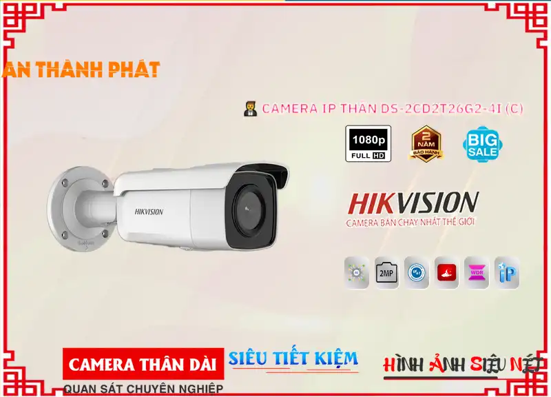 Camera Hikvision DS-2CD2T26G2-4I (C),thông số  Camera DS-2CD2T26G2-4I (C),DS-2CD2T26G2-4I (C) Đang giảm giá,chức năng DS-2CD2T26G2-4I (C) 2.0 megapixel ,DS-2CD2T26G2-4I (C) Giá rẻ nhất,Giá Bán DS-2CD2T26G2-4I (C),DS-2CD2T26G2-4I (C) giá hấp dẫn,DS-2CD2T26G2-4I (C) Bán Giá Rẻ,Nơi Lắp DS-2CD2T26G2-4I (C),Bán giá rẻ DS-2CD2T26G2-4I (C),DS-2CD2T26G2-4I (C) Giá rẻ nhất