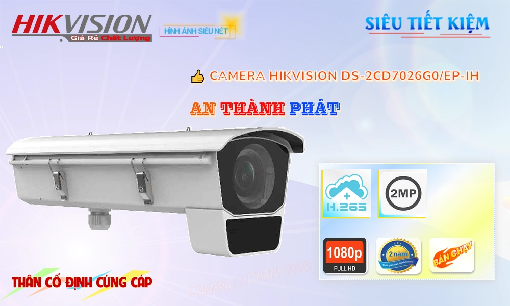 DS-2CD7026G0/EP-IH Sắc Nét Hikvision