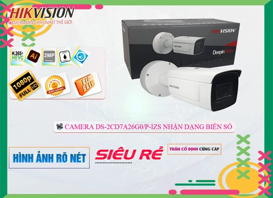 DS-2CD7A26G0/P-IZS Camera Giá rẻ Hikvision DS-2CD7A26G0/P-IZS Camera Giá rẻ Hikvision