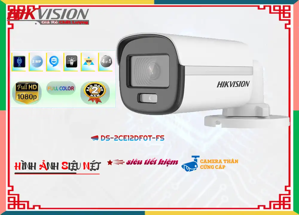 DS-2CE12DF0T-F Camera Giá Rẻ Hikvision