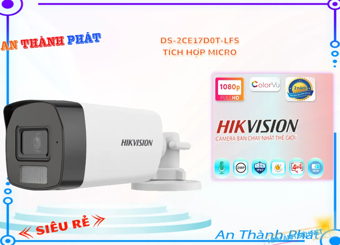 DS-2CE17D0T-LFS Camera Hikvision Thu Âm,Giá Phân Phối DS-2CE17D0T-LFS,DS-2CE17D0T-LFS Giá hấp dẫn,Phân phối rẻ ,Giá buôn  Camera An Ninh  ,Địa Chỉ Bán DS-2CE17D0T-LFS HD ,DS-2CE17D0T-LFS Tốt nhất,Giá Bán DS-2CE17D0T-LFS,DS-2CE17D0T-LFS nơi bán rẻ nhất,DS-2CE17D0T-LFS bán rẻ