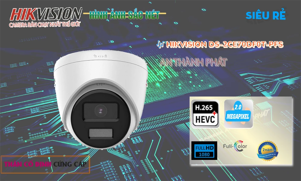 Camera Hikvision DS-2CE70DF0T-PFS Camera Hikvision DS-2CE70DF0T-PFS