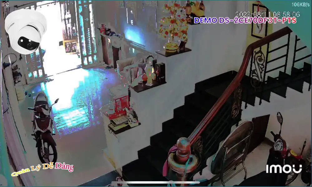 DS-2CE70DF3T-PTS Camera Hikvision