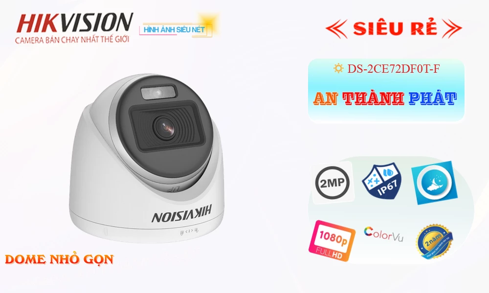 DS-2CE72DF0T-F Camera Với giá cạnh tranh Hikvision