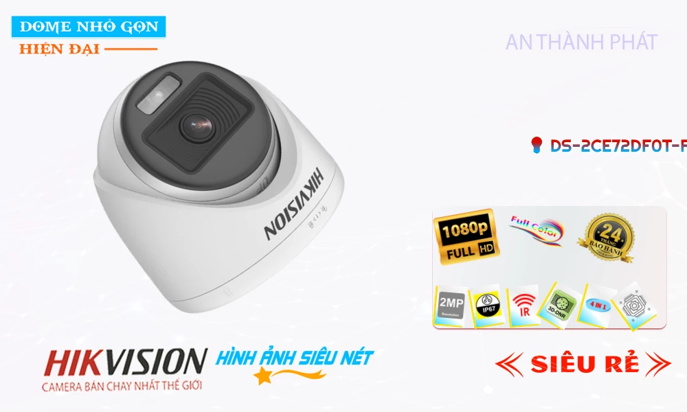 DS-2CE72DF0T-F Camera Với giá cạnh tranh Hikvision