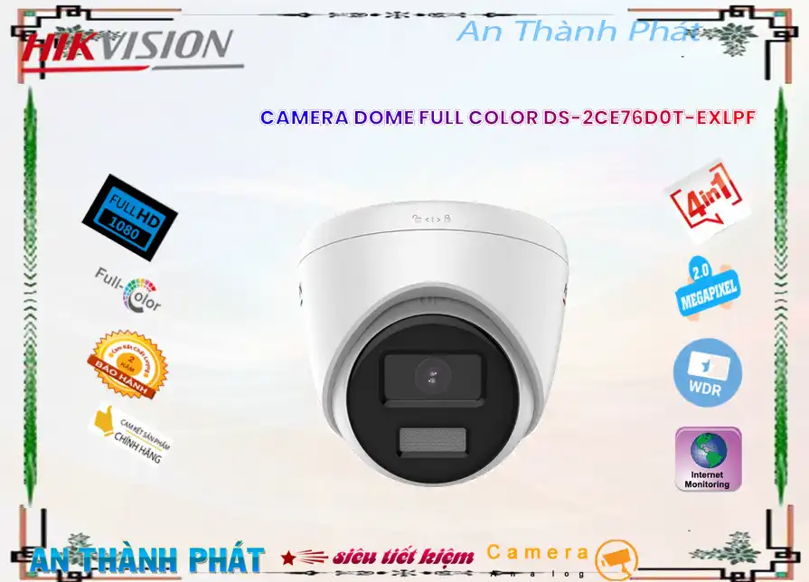 DS-2CE76D0T-EXLPF Camera Giám Sát Giá rẻ DS-2CE76D0T-EXLPF Camera Giám Sát Giá rẻ