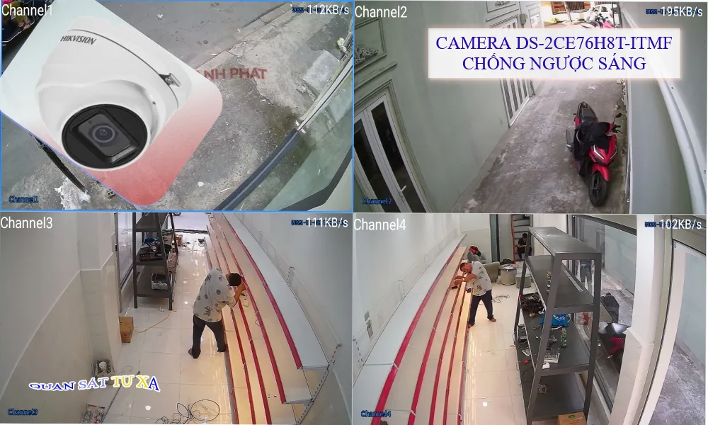 ✅ DS-2CE76H8T-ITMF Camera Hikvision Giá rẻ