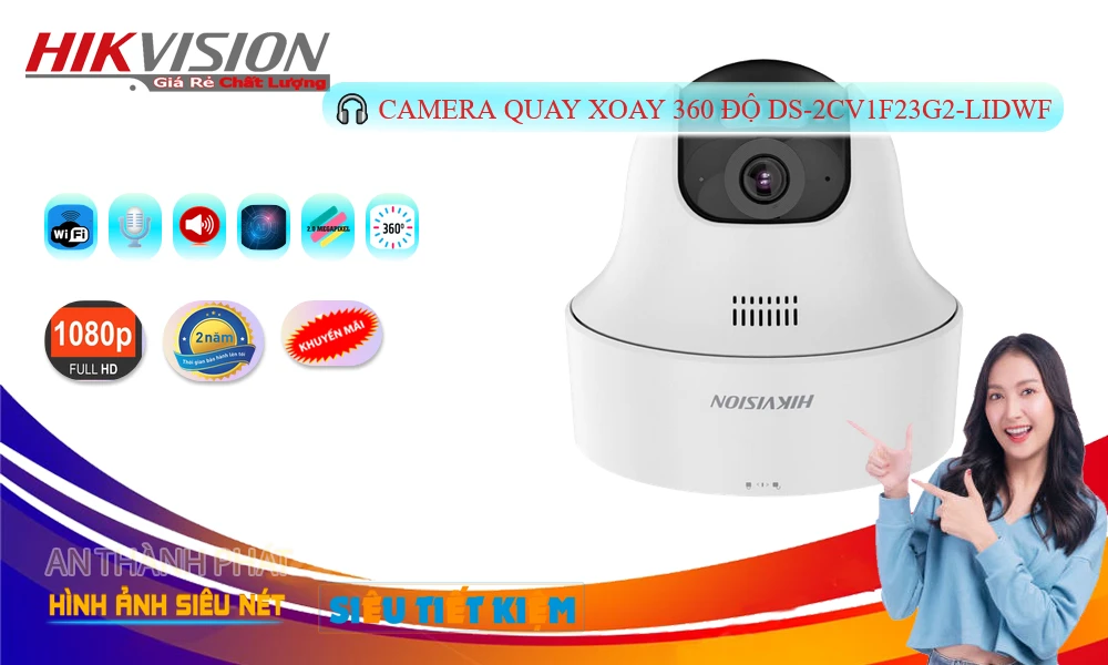 Camera DS-2CV1F23G2-LIDWF Giá tốt Camera DS-2CV1F23G2-LIDWF Giá tốt