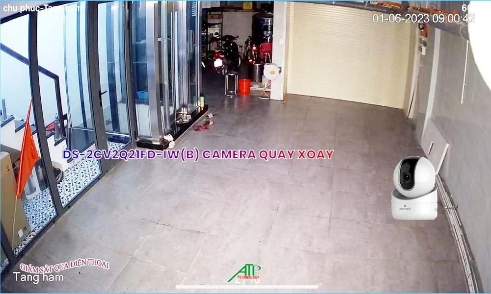 Camera DS-2CV2Q21FD-IW(B) Hikvision