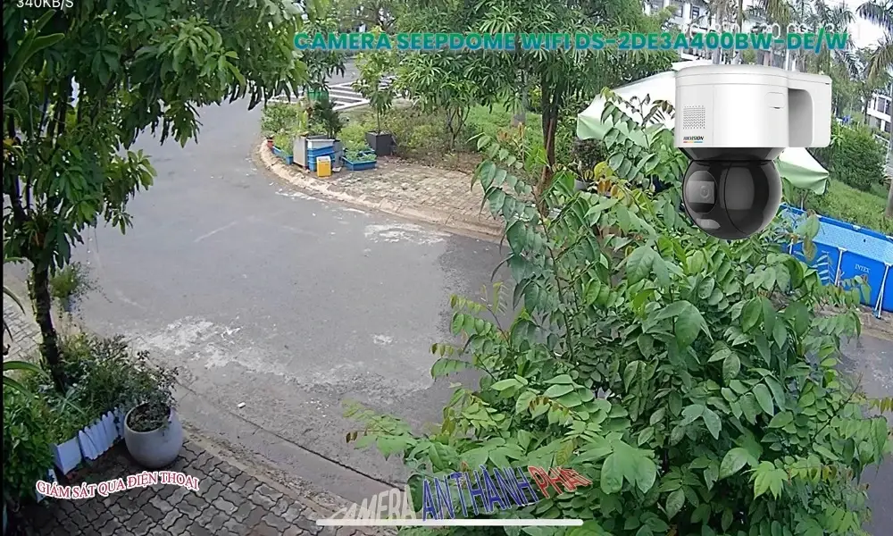 Camera Công Nghệ IP DS-2DE3A400BW-DE/W Hikvision Chất Lượng