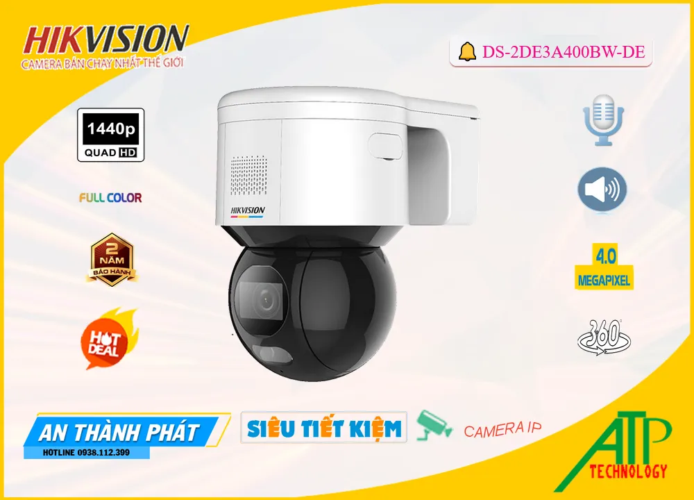 DS-2DE3A400BW-DE Camera An Ninh Công Nghệ Mới DS-2DE3A400BW-DE Camera An Ninh Công Nghệ Mới