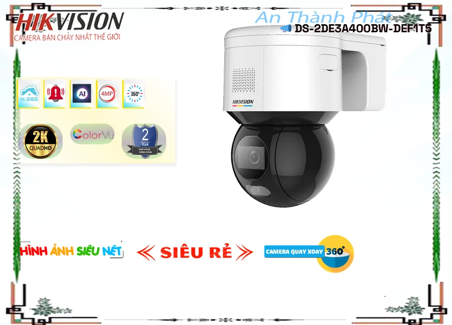 Camera Hikvision DS-2DE3A400BW-DEF1T5,DS-2DE3A400BW-DEF1T5 Tiết kiệm, Camera DS-2DE3A400BW-DEF1T5 Công Nghệ Mới,DS-2DE3A400BW-DEF1T5 HD IP  sale mạnh,DS-2DE3A400BW-DEF1T5 Chiết khấu cao,Bán Sỉ DS-2DE3A400BW-DEF1T5 Ultra 2k 4.0 megapixel ,cửa hàng bán DS-2DE3A400BW-DEF1T5,DS-2DE3A400BW-DEF1T5 Tiết kiệm,DS-2DE3A400BW-DEF1T5 Công Nghệ Mới
