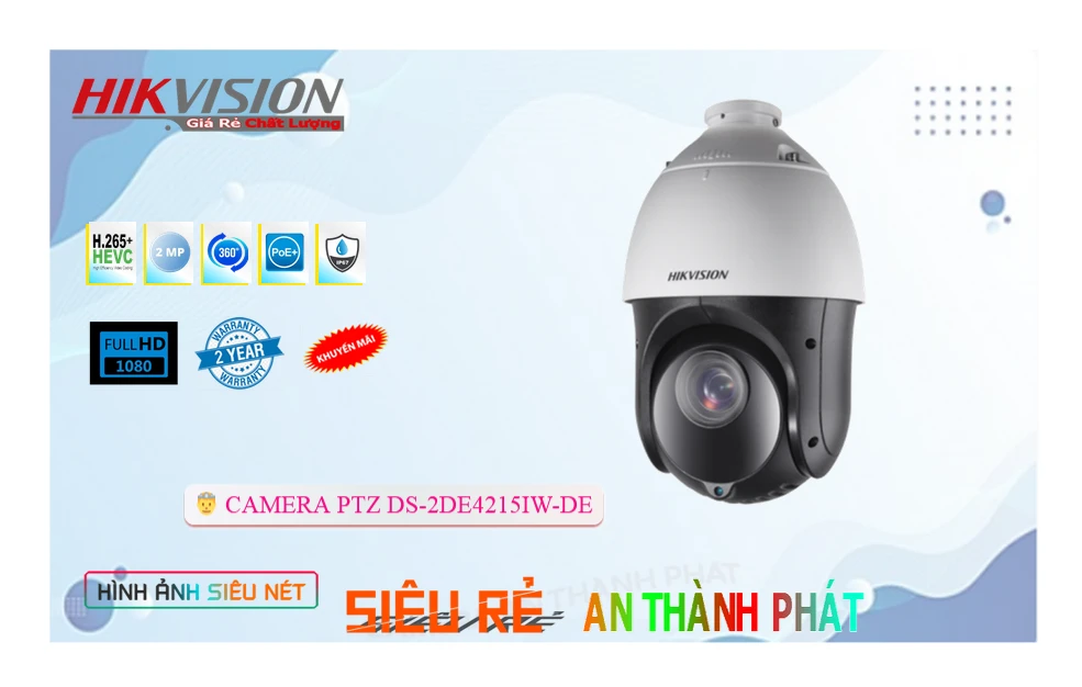 Camera Hikvision DS-2DE4215IW-DE