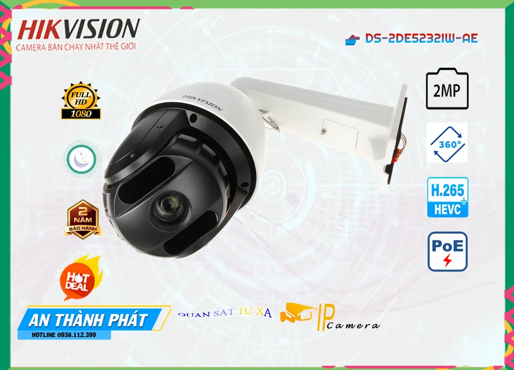 DS 2DE5232IW AE,Camera Hikvision DS-2DE5232IW-AE,DS-2DE5232IW-AE Giá Hấp Dẫn,DS-2DE5232IW-AE Ip POE sắc nét  Chất lượng nhất,DS-2DE5232IW-AE Chất Lượng,bán  Loại Camera DS-2DE5232IW-AE,DS-2DE5232IW-AE bán rẻ,DS-2DE5232IW-AE 2.0 megapixel FULL HD 1080P giá hấp dẫn,Giá Bán DS-2DE5232IW-AE,Nơi Lắp DS-2DE5232IW-AE,thông số DS-2DE5232IW-AE,tuổi thọ DS-2DE5232IW-AE,DS-2DE5232IW-AE Chất lượng nhất,DS-2DE5232IW-AE Giá chiết khấu