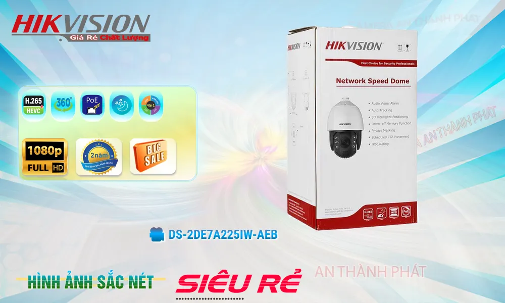 Camera DS-2DE7A225IW-AEB Hikvision