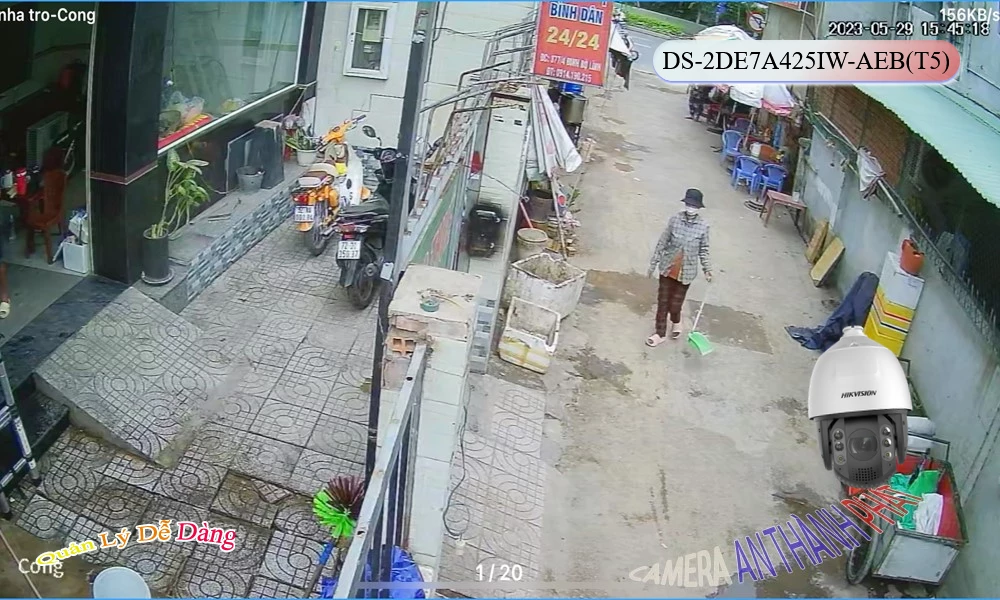 Camera Hikvision DS-2DE7A425IW-AEB(T5) Mẫu Đẹp