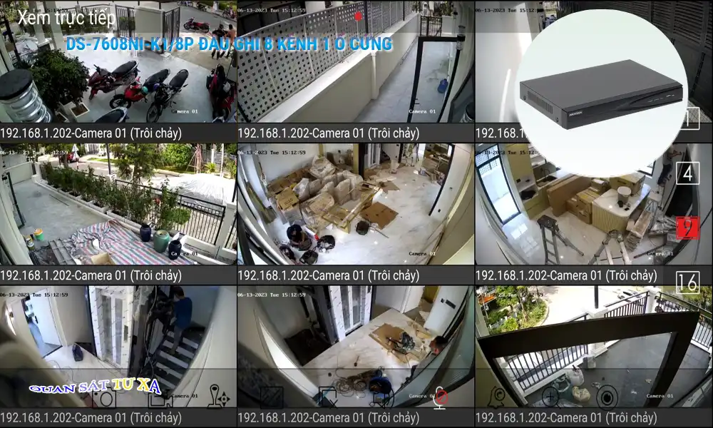 Đầu Thu Hikvision DS-7608NI-K1/8P Đầu Thu Hikvision DS-7608NI-K1/8P