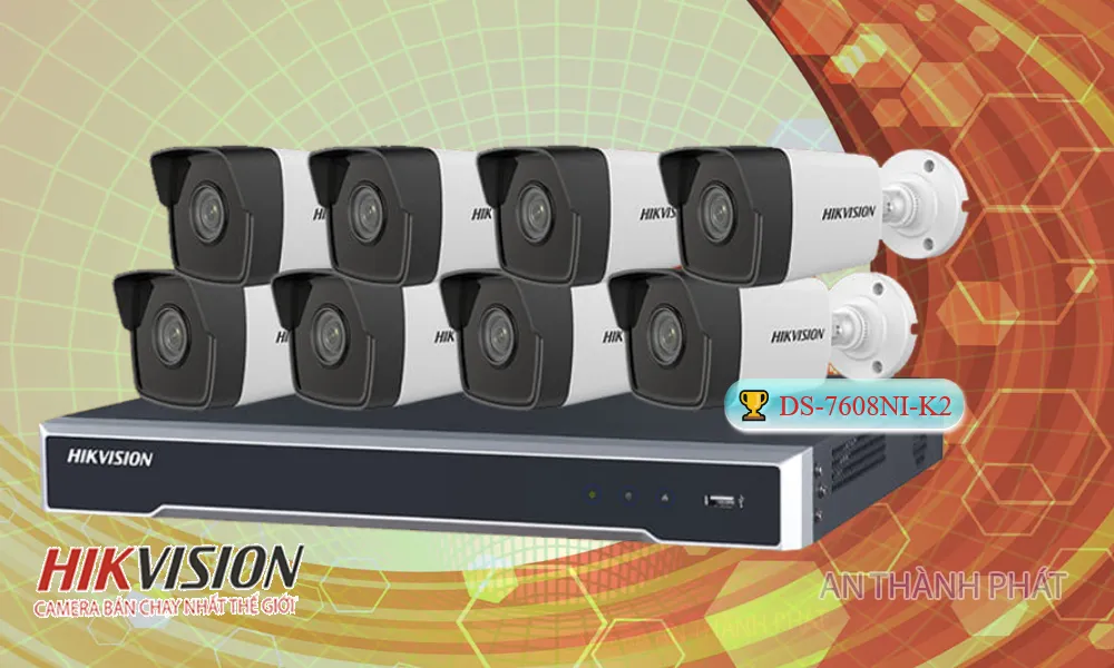 Đầu Thu Hikvision DS-7608NI-K2 Đầu Thu Hikvision DS-7608NI-K2