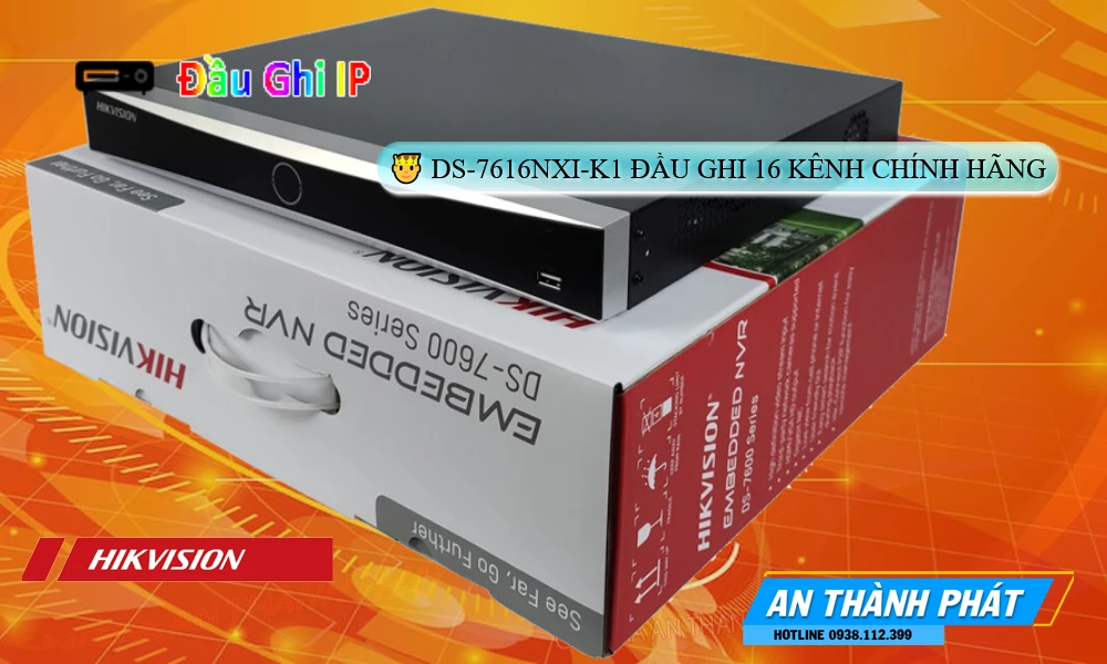 Đầu Thu DS-7616NXI-K1 Hikvision Đầu Thu DS-7616NXI-K1 Hikvision