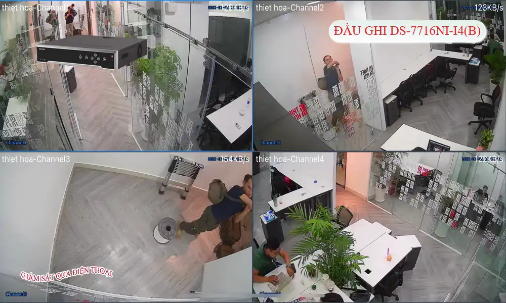 DS-7716NI-I4 (B) Đầu Thu Hikvision