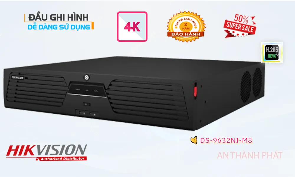Đầu Ghi Camera DS-9632NI-M8 Hikvision đang khuyến mãi