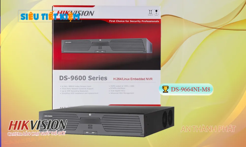 Đầu Ghi Hikvision DS-9664NI-M8 Đầu Ghi Hikvision DS-9664NI-M8