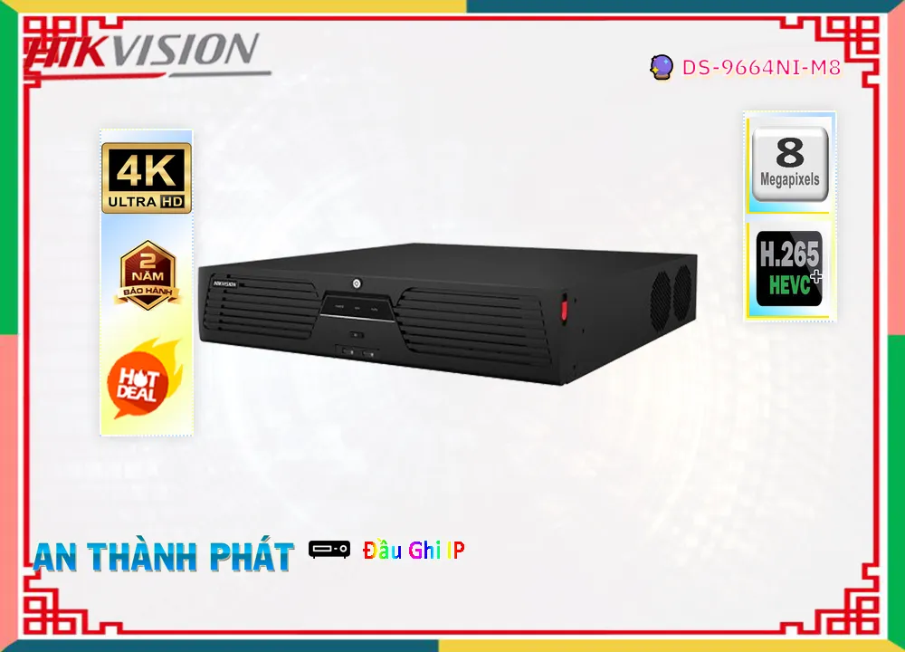 Đầu Ghi Hikvision DS-9664NI-M8 Đầu Ghi Hikvision DS-9664NI-M8