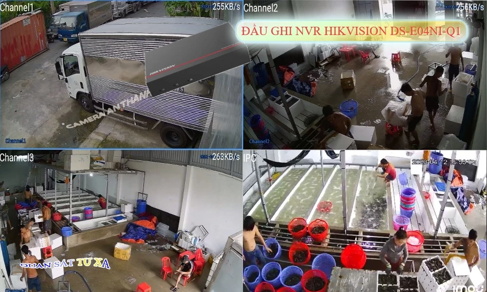 Đầu Ghi Camera Hikvision DS-E04NI-Q1 Tiết Kiệm ❇