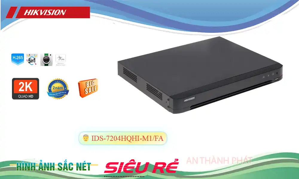 IDS-7204HQHI-M1/FA Đầu ghi Camera Hikvision Giá rẻ IDS-7204HQHI-M1/FA Đầu ghi Camera Hikvision Giá rẻ