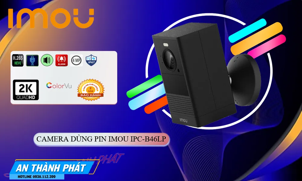 Điểm nổi bật camera wifi Imou IPC-B46LP