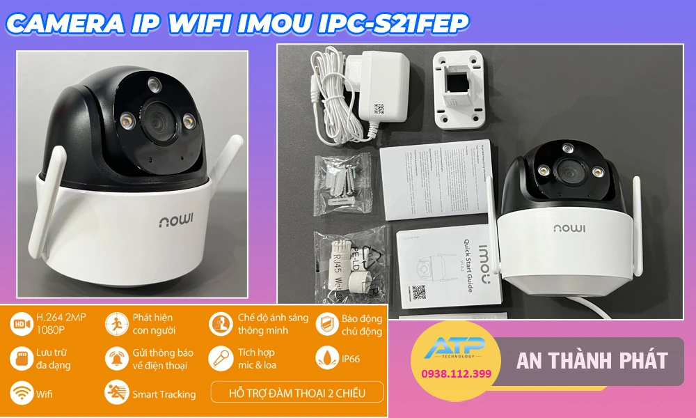 Camera Giá Rẻ Wifi Imou IPC-S21FEP Đang giảm giá