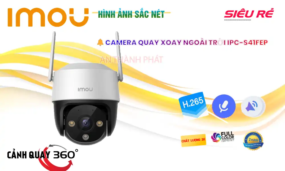 IPC-S41FEP Sắc Nét Wifi Imou