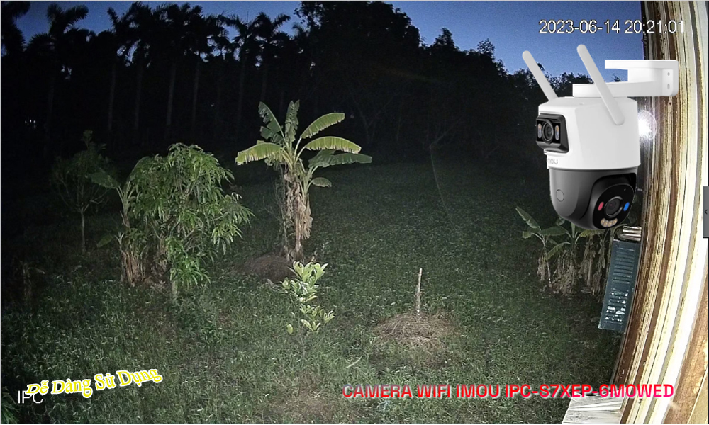 IPC-S7XEP-6M0WED Camera IP Wifi Ống Kính Kép Chính Hãng