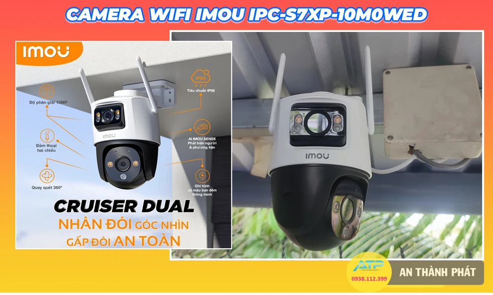 Camera wifi imou IPC-S7XP-10M0WED
