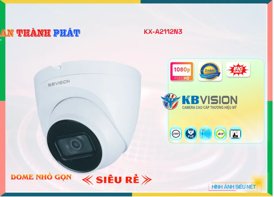 Camera KX-A2112N3 Chức Năng Cao Cấp